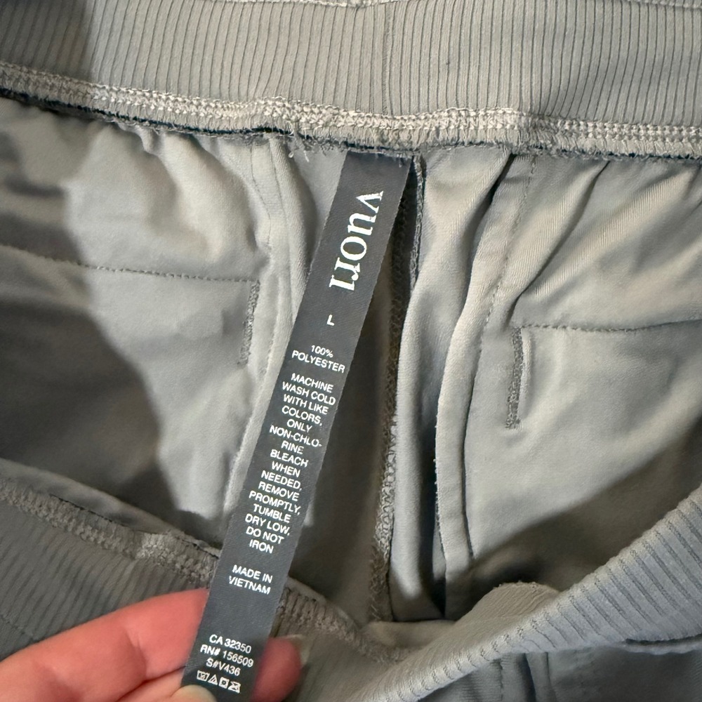 Vuori Men's Meta Jogger Ankle Pants Bottoms Golf Lounge Travel Large z0 - Picture 5 of 14